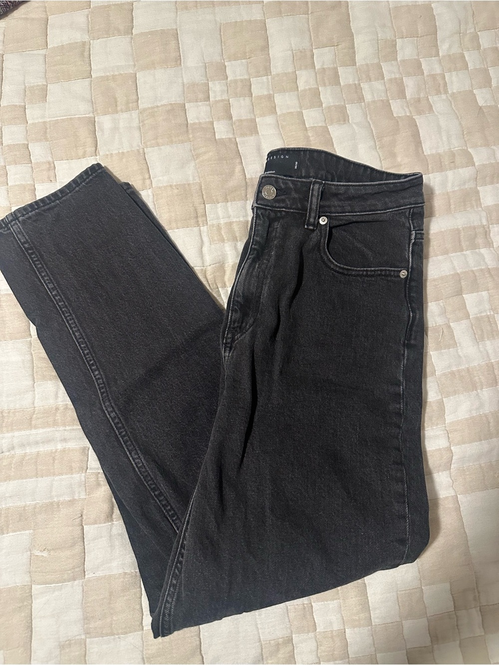 ASOS High-Rise Black Jeans